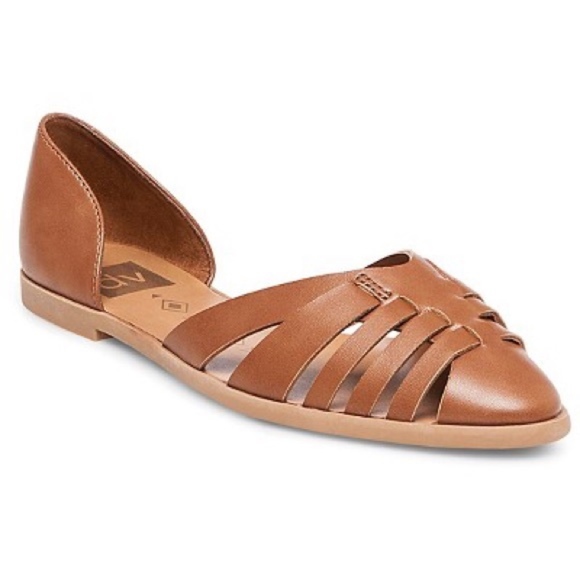 DV by Dolce Vita Shoes - DV Raven D’orsay Cognac Flats New